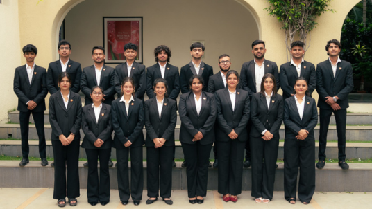 Oath-Taking Ceremony for the Student Council at the GSB