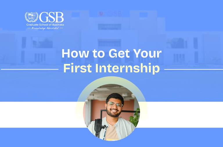 How can I get my first Internship